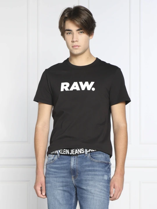 Zdjęcie produktu G- Star Raw T-shirt Holorn | Regular Fit G-Star Raw czarny