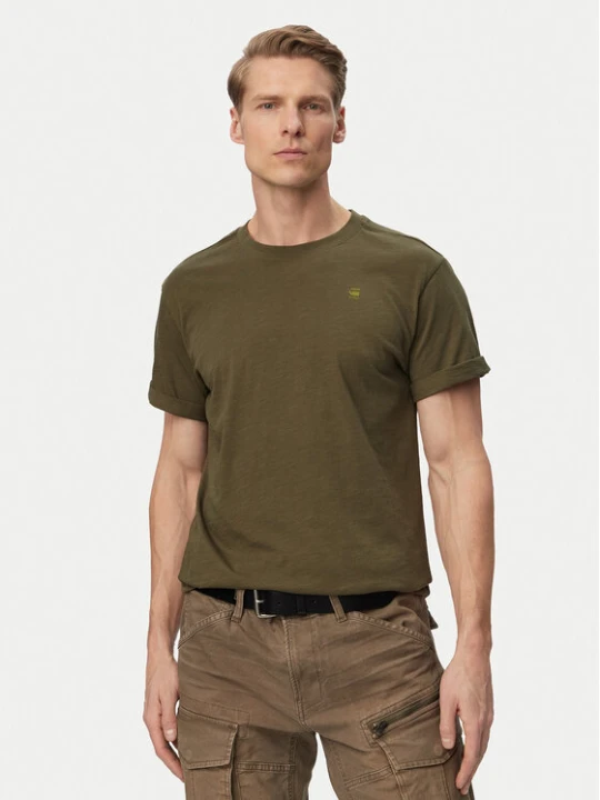 Zdjęcie produktu G-Star Raw T-Shirt Lash Back D26043-C372 Zielony Relaxed Fit