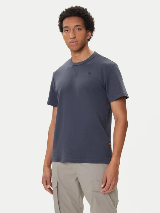 Zdjęcie produktu G-Star Raw T-Shirt Nifous D24449-D976 Granatowy Regular Fit