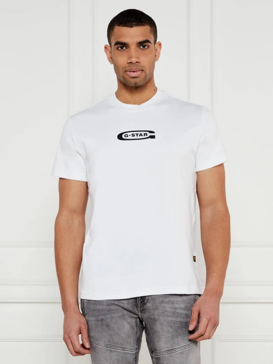 Zdjęcie produktu G- Star Raw T-shirt Old skool | Regular Fit G-Star Raw biały
