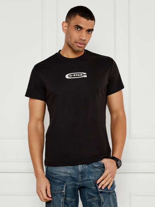 Zdjęcie produktu G- Star Raw T-shirt Old skool | Regular Fit G-Star Raw czarny