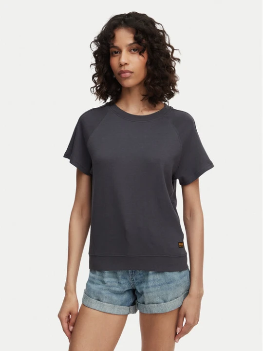 Zdjęcie produktu G-Star Raw T-Shirt Raglan D24512-D976 Granatowy Regular Fit