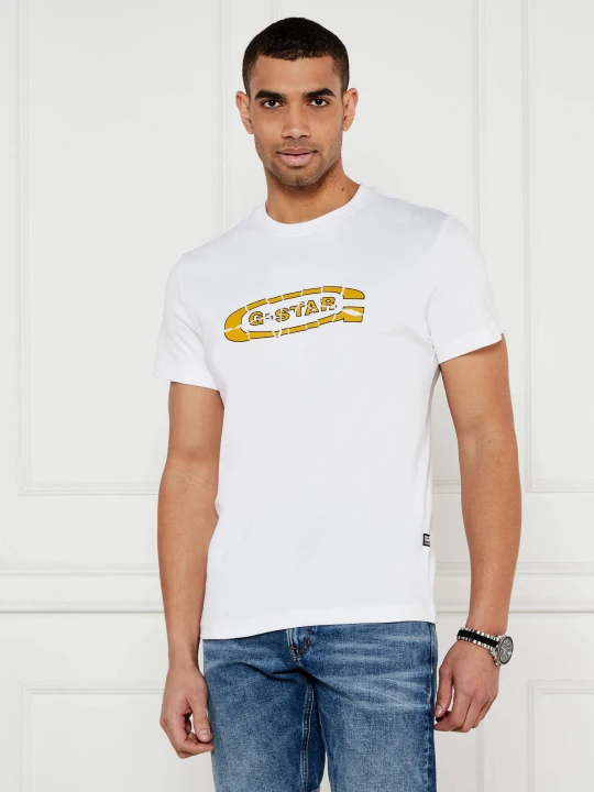 Zdjęcie produktu G- Star Raw T-shirt | Regular Fit G-Star Raw biały