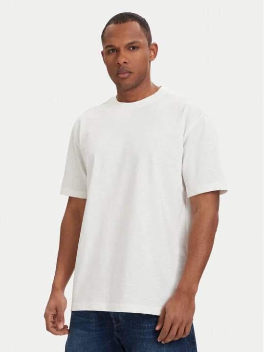 Zdjęcie produktu G-Star Raw T-Shirt Slub D28889-E512 Kremowy Relaxed Fit