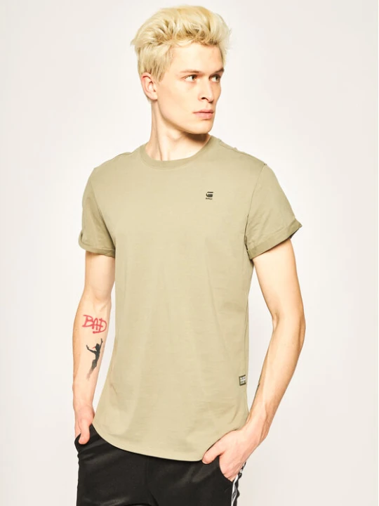 Zdjęcie produktu G-Star Raw T-Shirt Sustainable D16396-B353-2199 Zielony Relaxed Fit