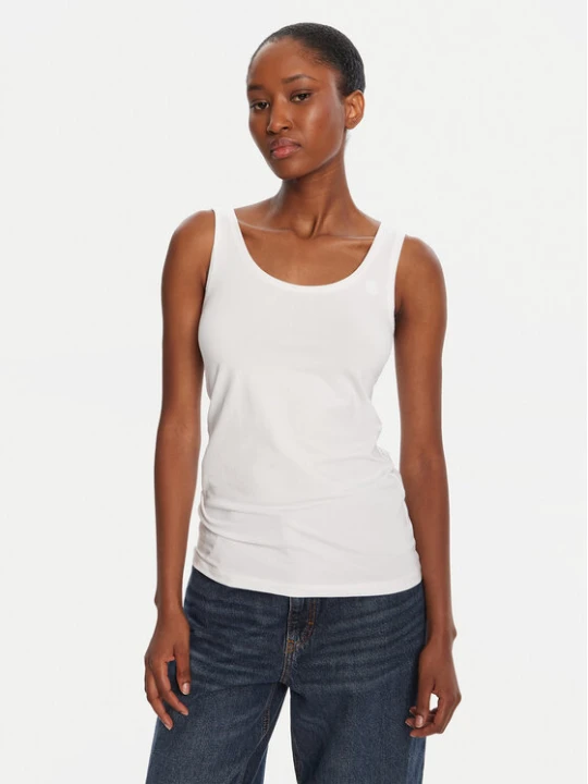 Zdjęcie produktu G-Star Raw Top Base D07210-3310 Biały Slim Fit
