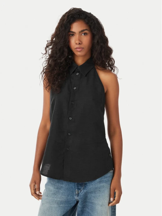 Zdjęcie produktu G-Star Raw Top Fluid D29383-E515 Czarny Regular Fit