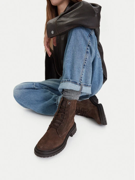 Zdjęcie produktu G-Star Raw Trzewiki CEO-WI16-BELLA-01 Brązowy ciemny