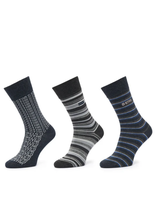 Zdjęcie produktu G-STAR Skarpety długie CEO_AS_G-STAR_W_047_AW26 (3-PACK) Kolorowy