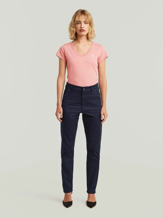 Zdjęcie produktu G-Star Spodnie chino w kolorze granatowym rozmiar: W28 / L32