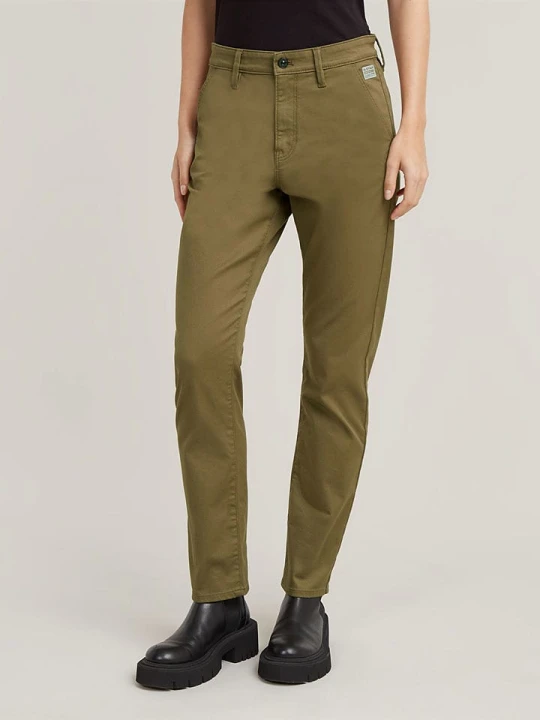 Zdjęcie produktu G-Star Spodnie chino w kolorze khaki rozmiar: W31 / L32