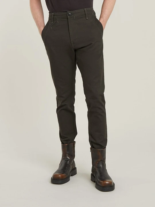 Zdjęcie produktu G-Star Spodnie chino w kolorze khaki rozmiar: W30/L32