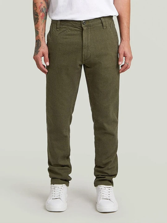 Zdjęcie produktu G-Star Spodnie chino w kolorze khaki rozmiar: W31/L34