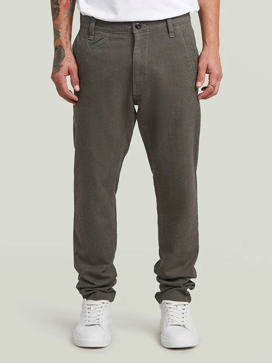 Zdjęcie produktu G-Star Spodnie chino w kolorze szarobrązowym rozmiar: W30 / L32