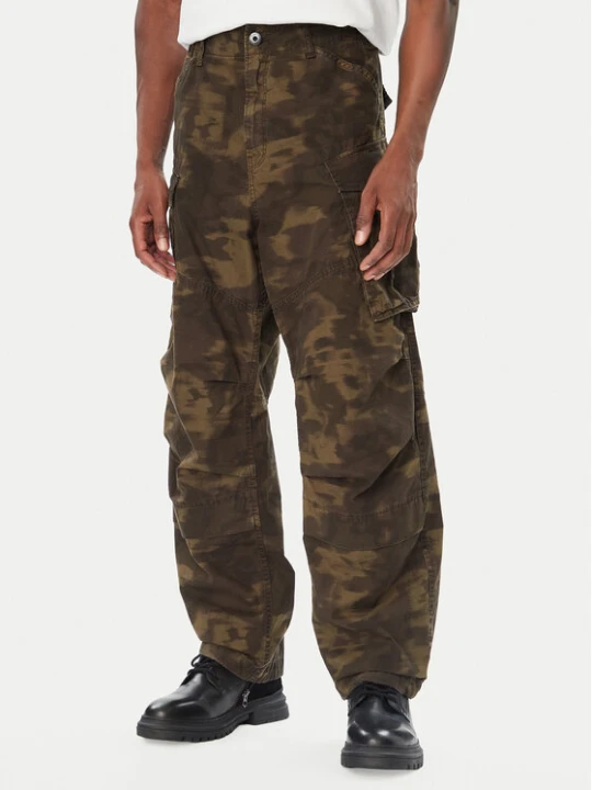 Zdjęcie produktu G-STAR Spodnie materiałowe Rovic 3D D30010-D553 Khaki Regular Fit