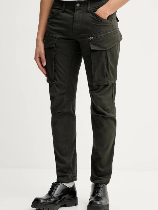 Zdjęcie produktu G-Star spodnie Rovic Zip 3D Regular Tapered zielony