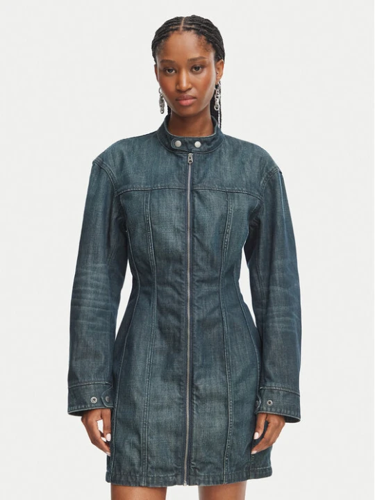 Zdjęcie produktu G-STAR Sukienka jeansowa Hourglass D29963-E358 Niebieski Regular Fit