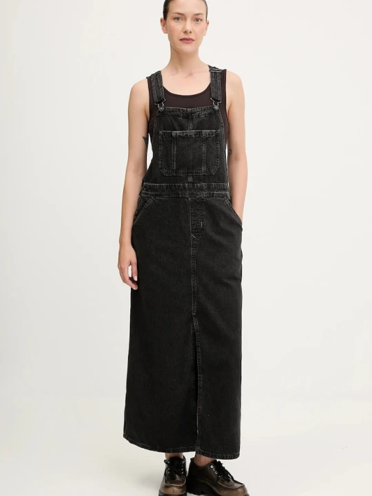 Zdjęcie produktu G-Star sukienka jeansowa Skater Maxi czarny