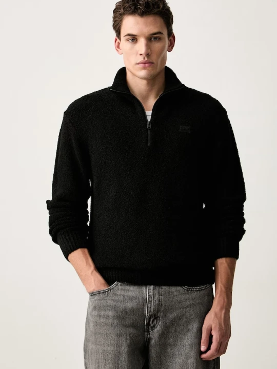 Zdjęcie produktu G-Star sweter męski Boucle skipper czarny