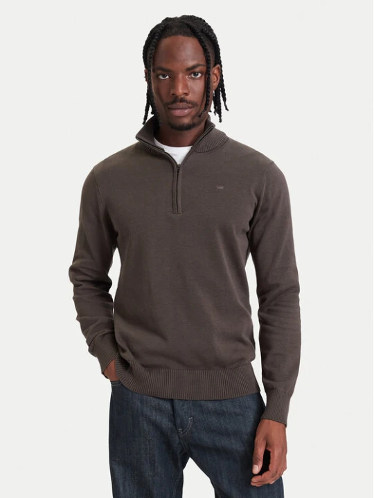 Zdjęcie produktu G-Star Sweter Refined D30783-E813 Khaki Regular Fit