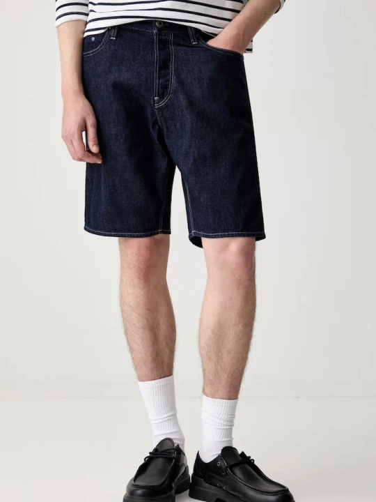 Zdjęcie produktu G-Star szorty męskie jeansowe Dakota Clean Edge granatowy