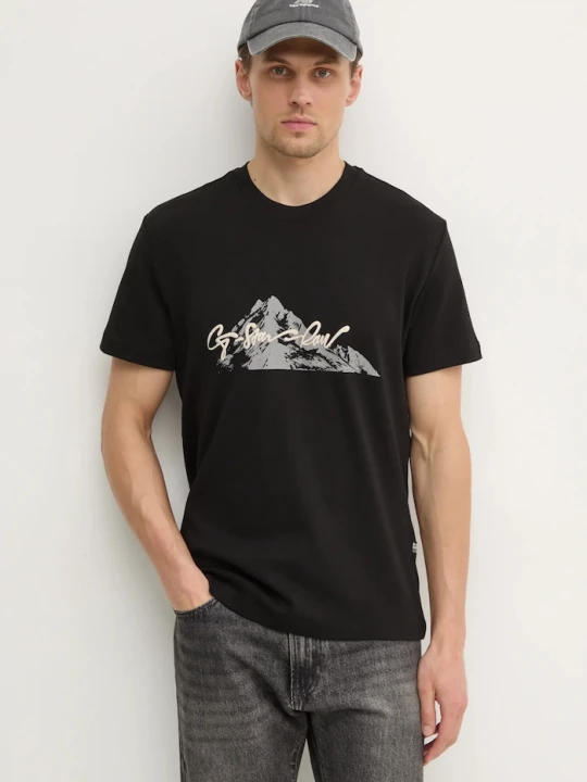 Zdjęcie produktu G-Star t-shirt bawełniany czarny