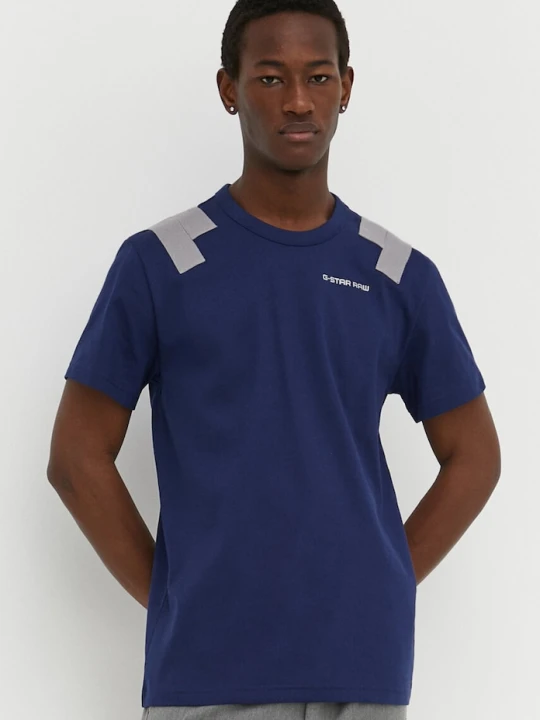 Zdjęcie produktu G-Star t-shirt bawełniany niebieski