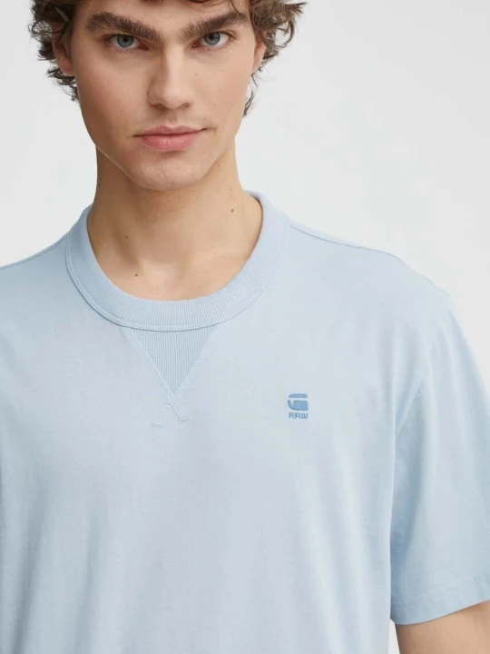 Zdjęcie produktu G-Star t-shirt bawełniany Nifous niebieski
