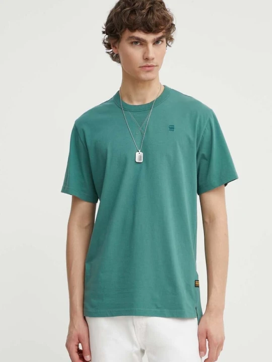 Zdjęcie produktu G-Star t-shirt bawełniany Nifous zielony