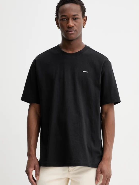 Zdjęcie produktu G-Star t-shirt męski bawełniany Relaxed base czarny