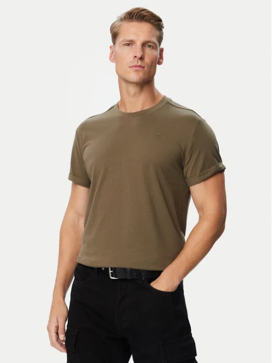 Zdjęcie produktu G-STAR T-Shirt D16396-B353 Khaki Regular Fit