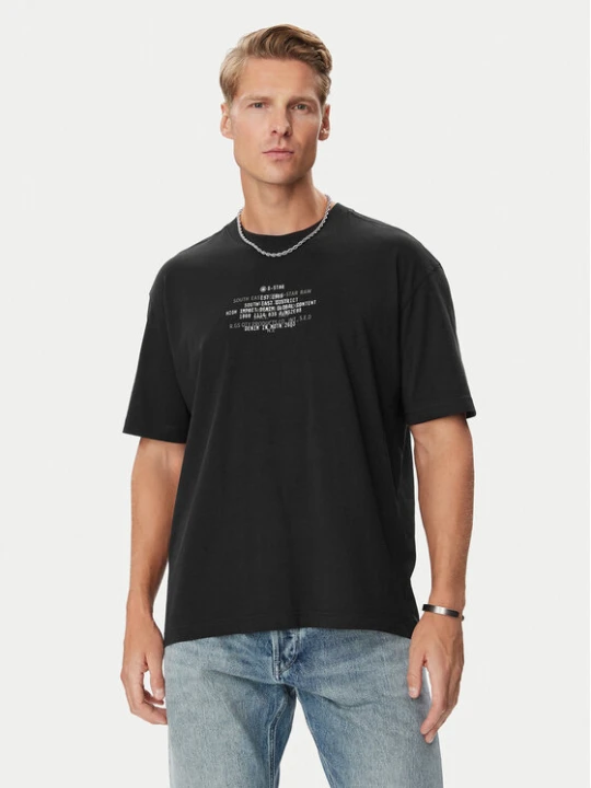 Zdjęcie produktu G-STAR T-Shirt D30098-336 Czarny Loose Fit