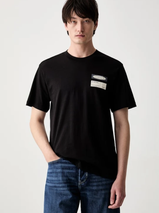 Zdjęcie produktu G-Star T-shirt męski bawełniany Box globe gr czarny