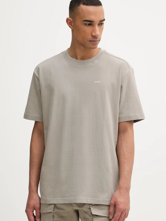 Zdjęcie produktu G-Star t-shirt męski bawełniany Relaxed base szary