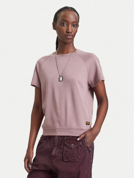 Zdjęcie produktu G-STAR T-Shirt Raglan D24512-D976 Różowy Regular Fit
