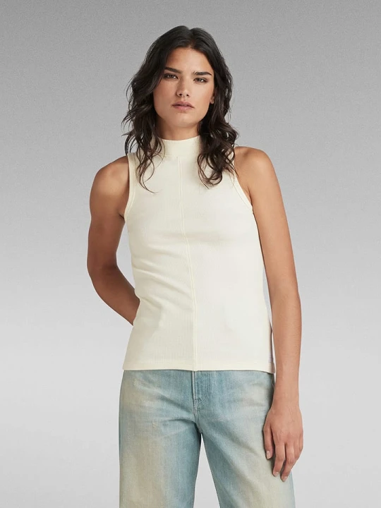 Zdjęcie produktu G-Star Top w kolorze kremowym rozmiar: XL