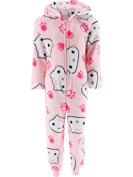 Zdjęcie produktu Gabby's Dollhouse Kombinezon polarowy "Domek Gabi" w kolorze jasnoróżowym rozmiar: 98