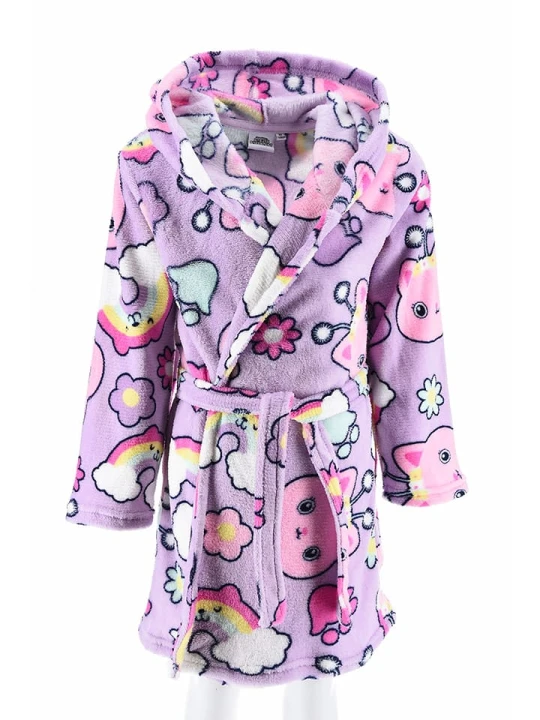 Zdjęcie produktu Gabby's Dollhouse Szlafrok "Domek Gabi" w kolorze fioletowym rozmiar: 98