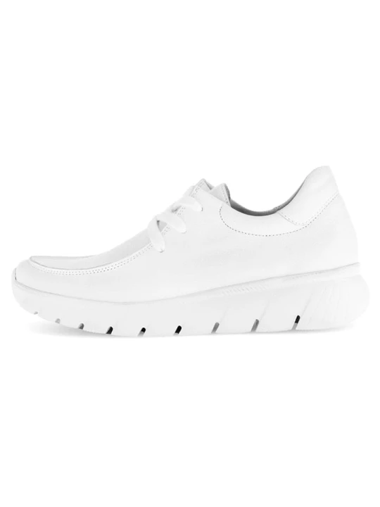 Zdjęcie produktu Gabor Skórzane sneakersy w kolorze białym rozmiar: 37