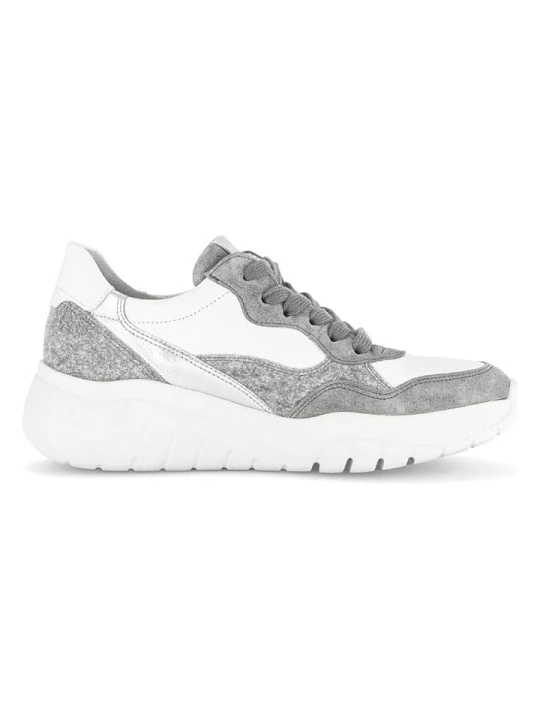 Zdjęcie produktu Gabor Sneakersy w kolorze biało-szarym rozmiar: 40, 5