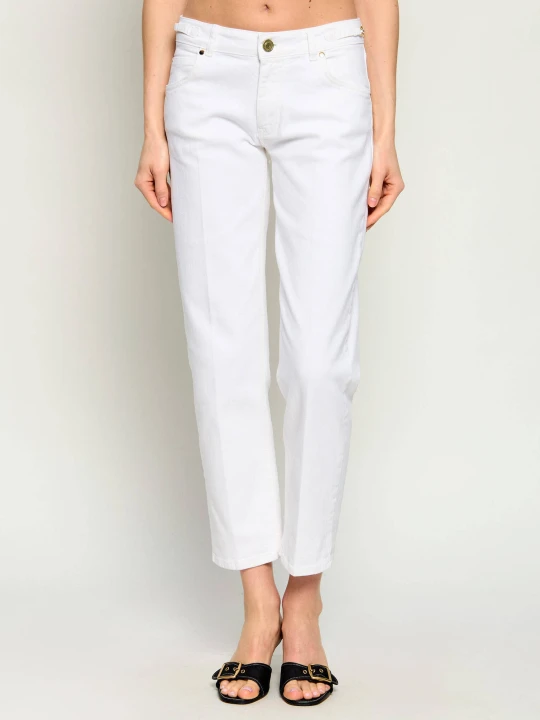 Zdjęcie produktu Gaëlle Paris Jeansy | Slim Fit biały