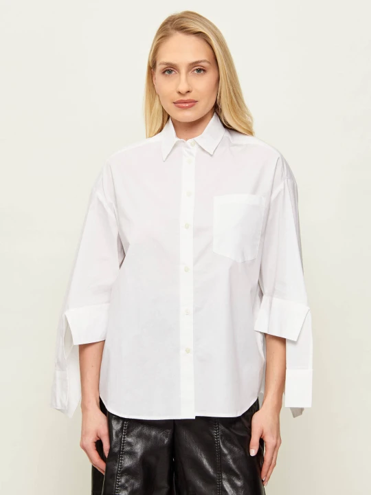 Zdjęcie produktu Gaëlle Paris Koszula | Oversize fit biały