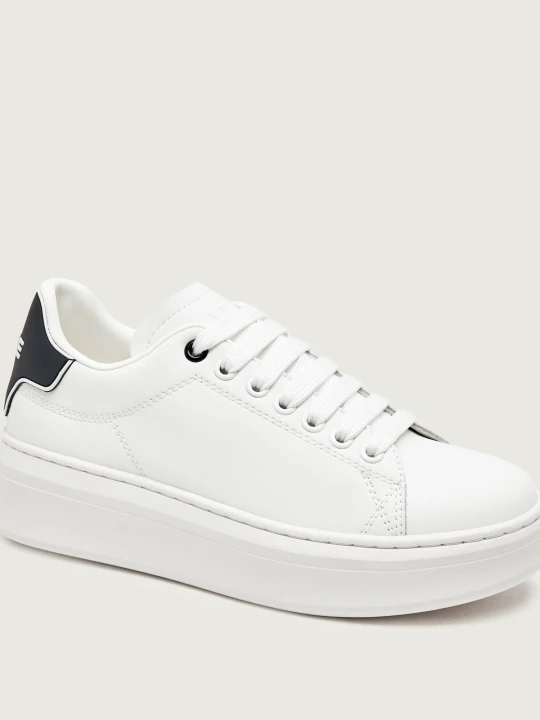 Zdjęcie produktu Gaëlle Paris Skórzane sneakersy ADDICT biały