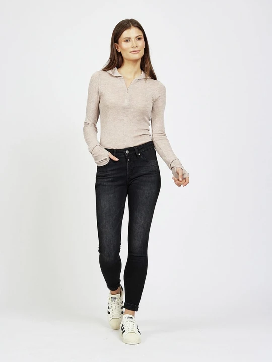 Zdjęcie produktu Gang Dżinsy - Skinny fit - w kolorze czarnym rozmiar: W34