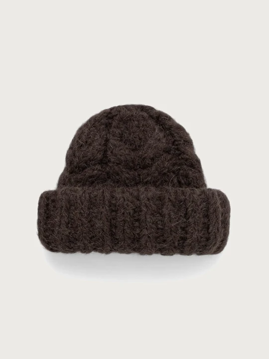 Zdjęcie produktu GANNI Beanie XXL czapka damska z wełną