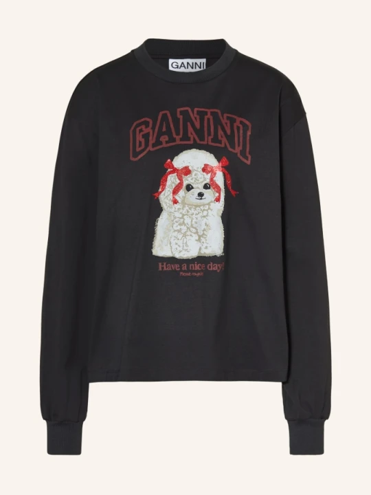 Zdjęcie produktu Ganni Bluza schwarz