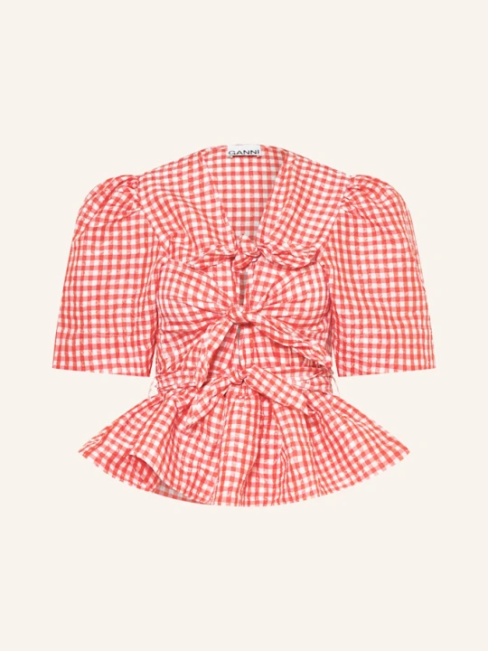Zdjęcie produktu Ganni Bluzka rot