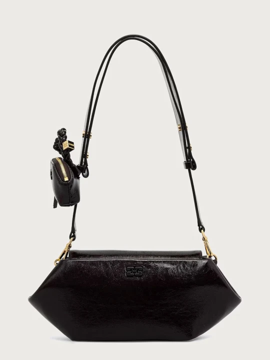 Zdjęcie produktu GANNI Bou East / West Deep Shine torebka crossbody damska