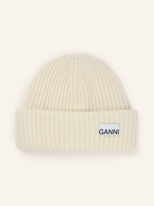 Zdjęcie produktu Ganni Czapka beige