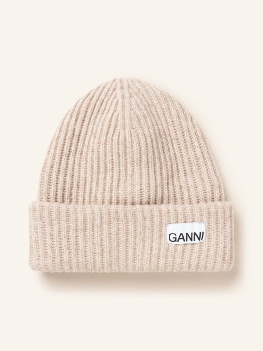 Zdjęcie produktu Ganni Czapka weiss KREMOWY